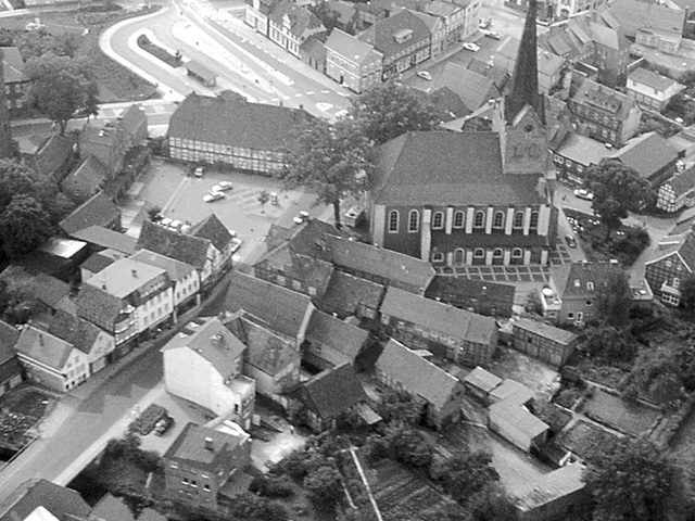 Luftbild aus den 1960er Jahren