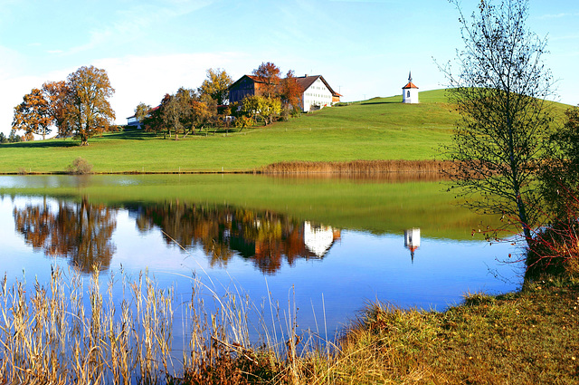 Herbst am Weiher. ©UdoSm