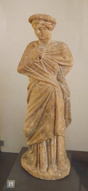 Hellenistic Draped Woman Figurine in the Louvre, June 2013