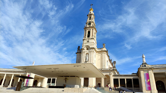 The iconic facade of the Basilica of Our Lady of the Rosary~~HFF!