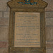 Memorial to Captain Edward Unwin VC, Ellastone Church, Staffordshire