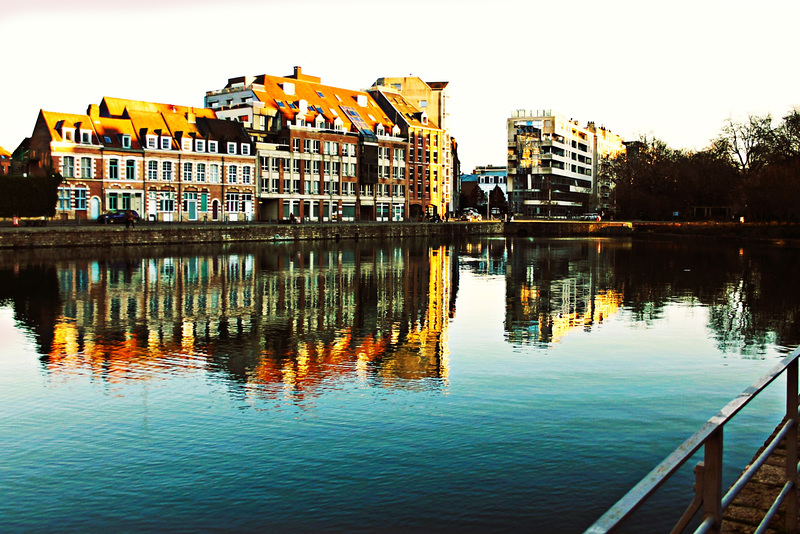 Canal de l'esplanade ..Lille.