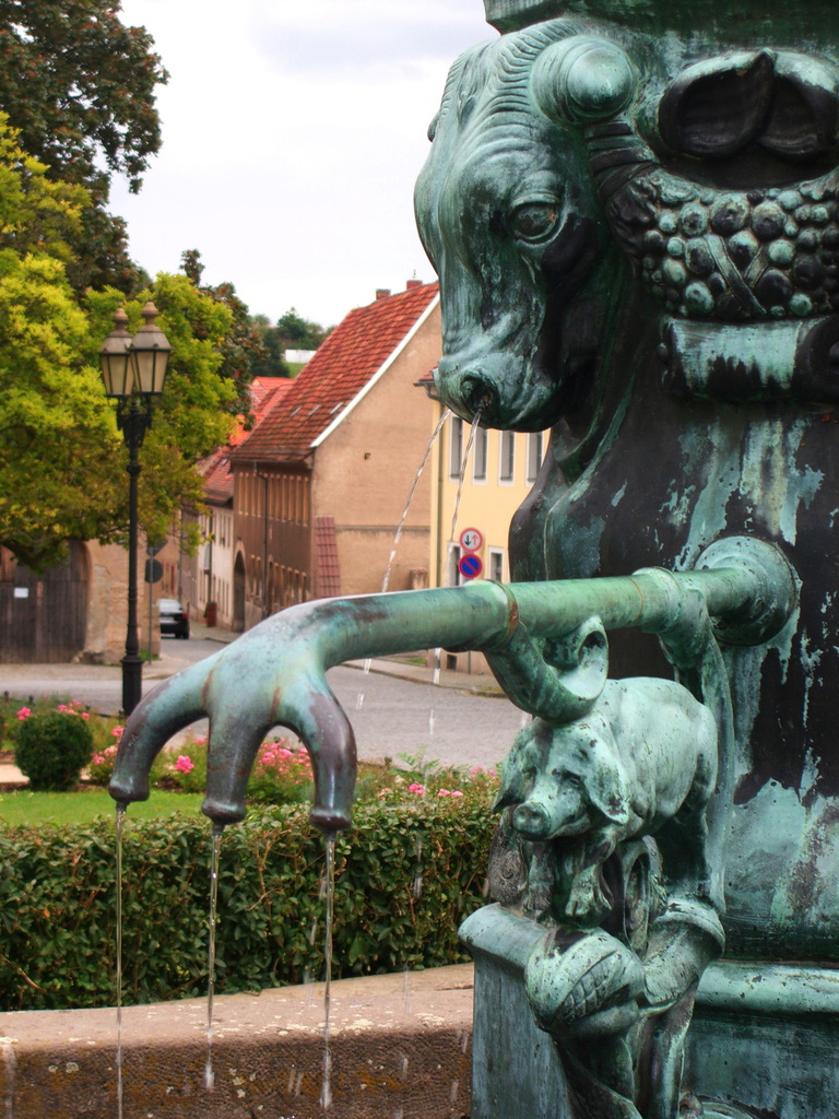 Brunnenfigur in Dohna