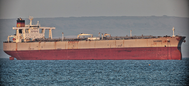 Crude oil tanker V. K. Eddie