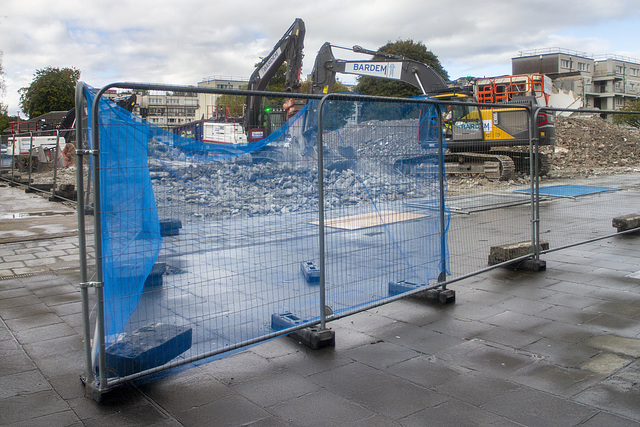 Demolition of Dumbarton Town Centre