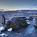 Camping at Hardangervidda mountain plateau