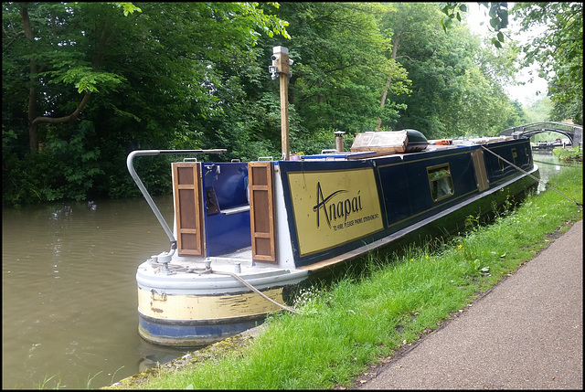 CCTV on the canalside