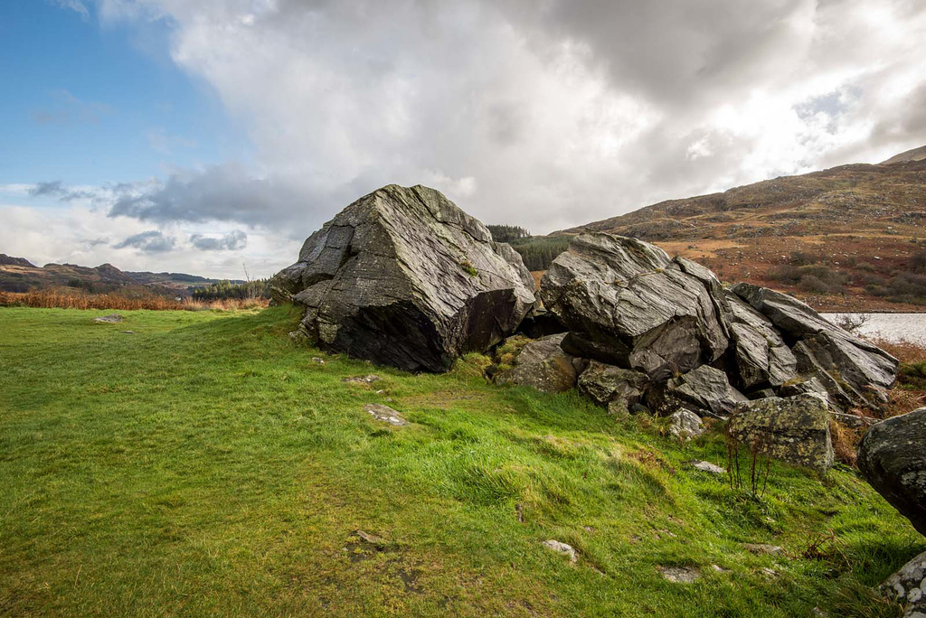 Outside Capel Curig