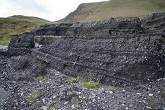 Mam Tor landslip - old A625 road