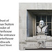 Thomas Sutton's bust Charterhouse in Southwark - 10.2.2009