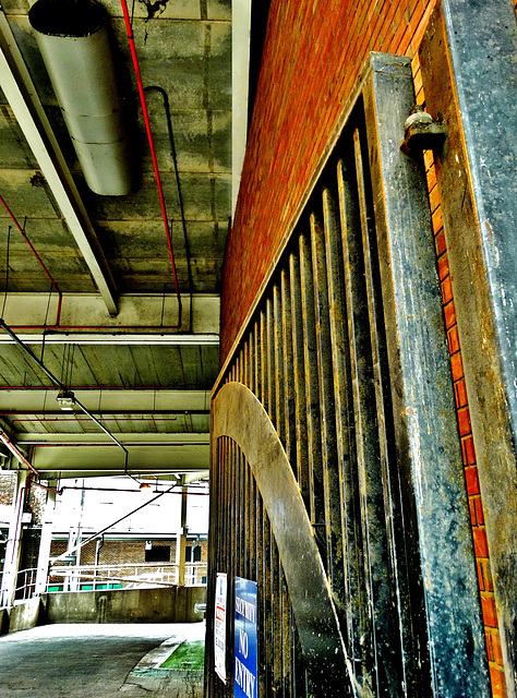 Car Parks and Tunnels. Stowell Street.