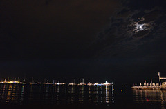 baie de Cannes, nuit régates R