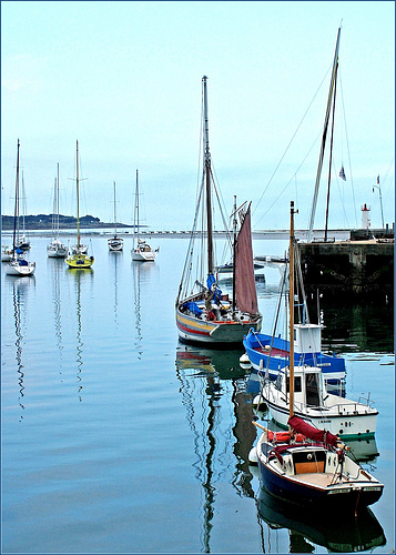 Maman les p'tits bateaux....