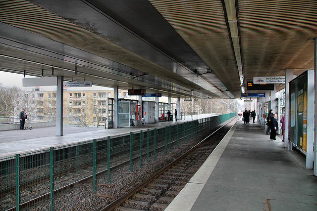 Straßenbahnhaltestelle "Scharnhorst Zentrum" (Dortmund) / 27.03.2018