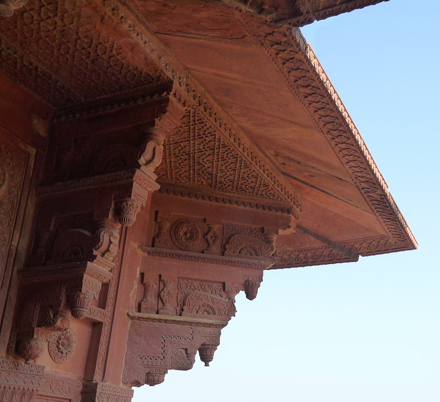 Fatepur Sikri- Wood Carving