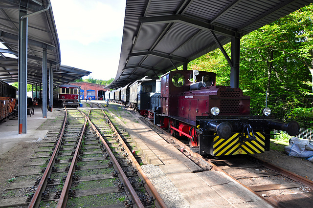 Eisenbahnmuseum Lokschuppen Aumühle 2015 – View