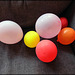Balloons on a Couch