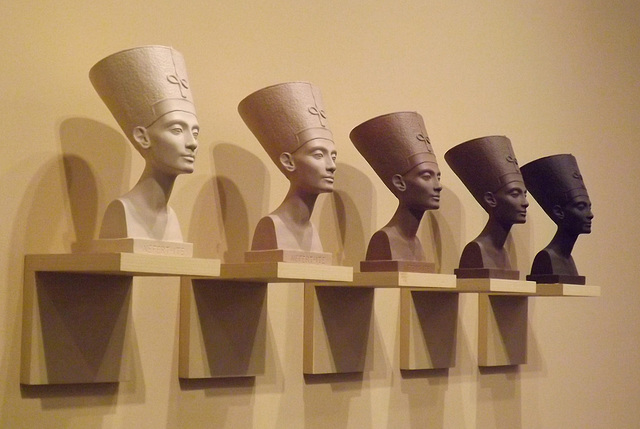 Grey Area Brown Version by Fred Wilson in the Brooklyn Museum, June 2012