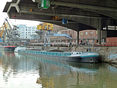 Rheinhafen Kleinhüningen in Basel