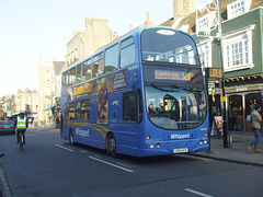 DSCF5695 Whippet Coaches WD438 (LK04 HYX) in Cambridge - 12 Dec 2018