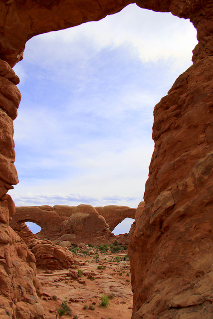 The Windows from Turret Arch