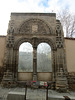 Portal of Saint Scholastica Hospital.