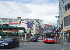 DSCF9354 National Express West Midlands 4919 (BK63 YWE) in Birmingham - 19 Aug 2017