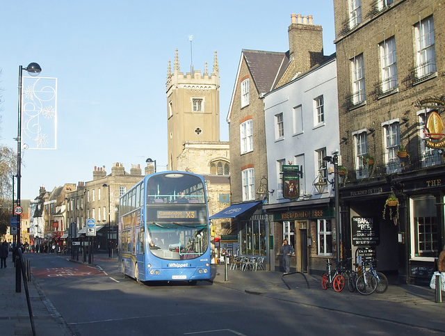 DSCF5694 Whippet Coaches WD438 (LK04 HYX) in Cambridge - 12 Dec 2018 DSCF5694 Whippet Coaches WD438 (LK04 HYX) in Cambridge - 12 Dec 2018