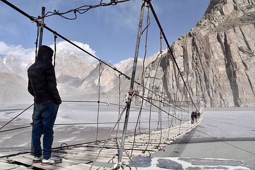 Hussaini Suspension bridge HFF