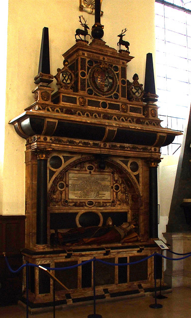 Derby: Cathedral (All Saints), Monument to Bess of Hardwick 2012-12-10