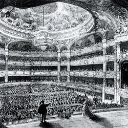 Inaŭguro de l' Operejo Garnier / Inauguration de l' Opéra Garnier (5 janvier 1875)