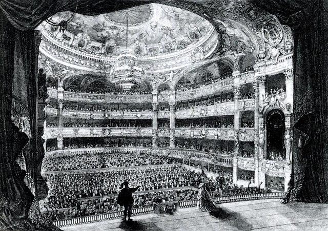 Inaŭguro de l' Operejo Garnier / Inauguration de l' Opéra Garnier (5 janvier 1875)