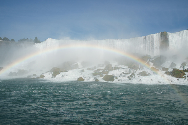 Rainbow Below Bridal Veil Falls