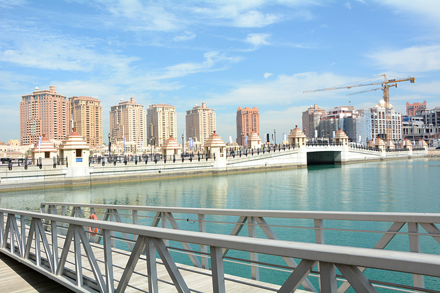Qatar, Doha, The Bridge to Marsa Arabia
