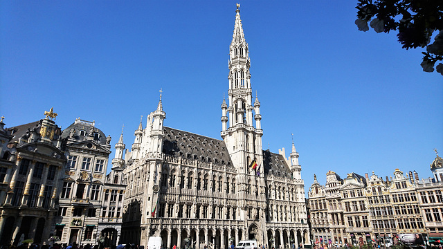 Rathaus und Grote Markt, Brüssel