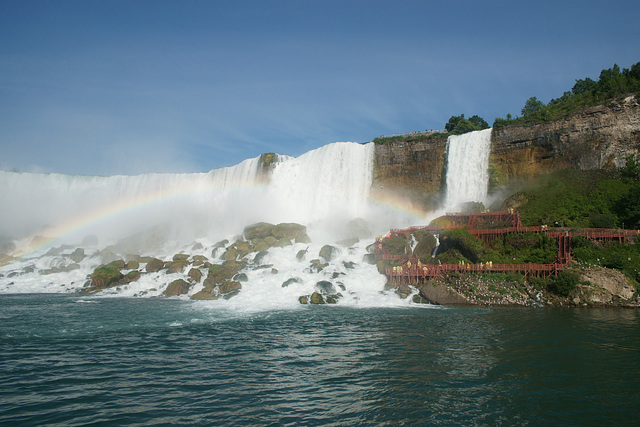 Rainbow Below Bridal Veil Falls