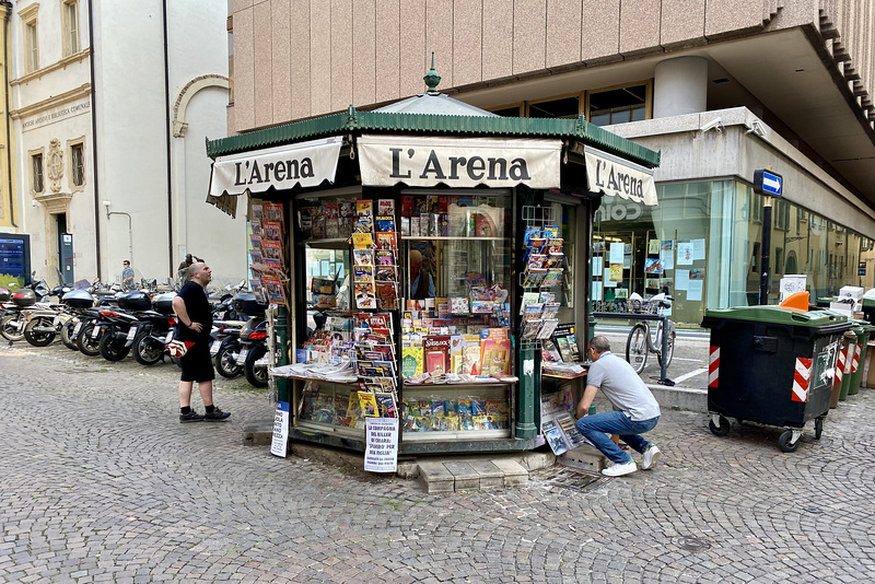 Verona 2021 – Newspaper kiosk