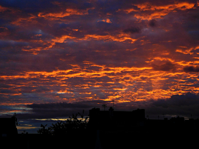 lever de soleil ce matin,