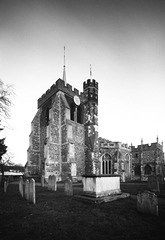 Hitchin church pinhole