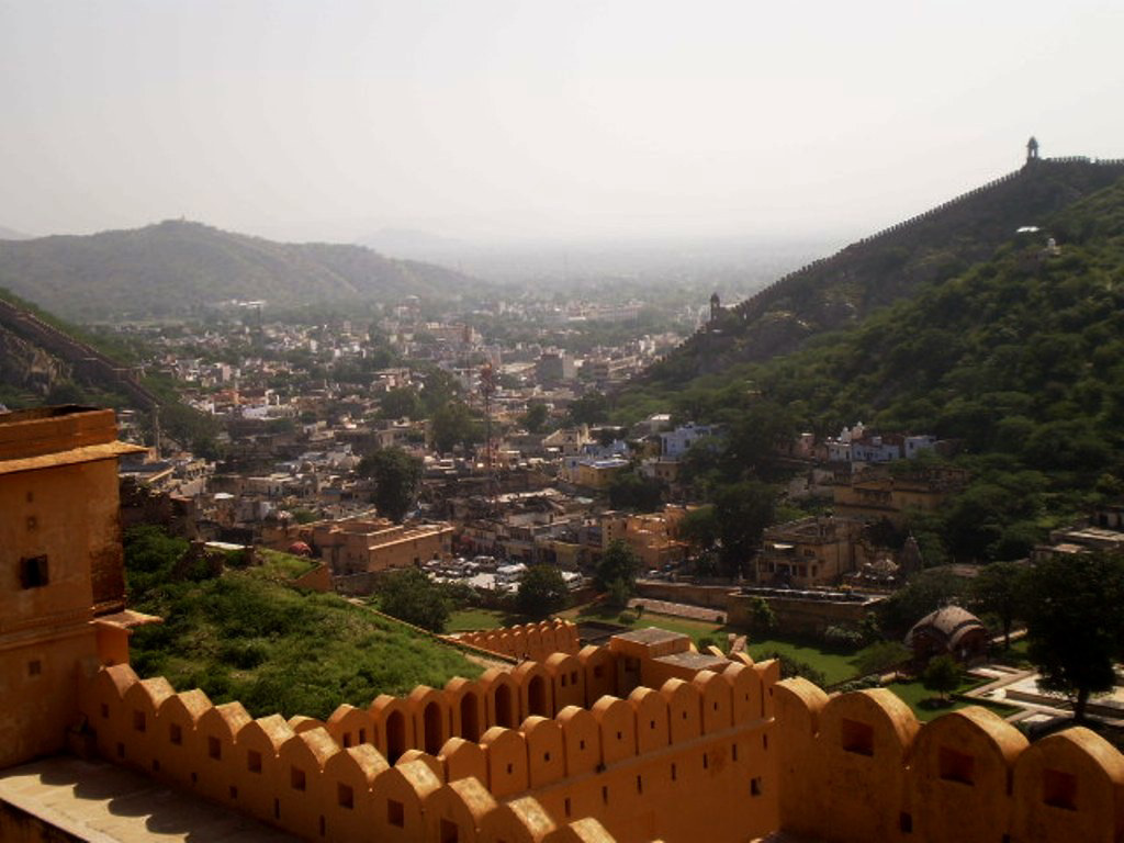 Overview towards Jaipur.