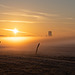 Herbstmorgen auf dem Flugfeld Tempelhof