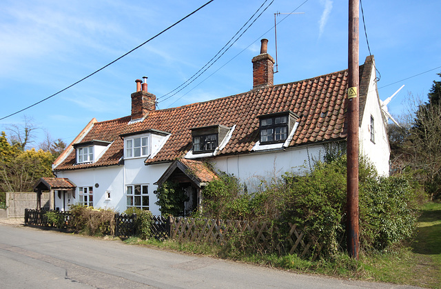 Mill Cottage and Well Cottage, Mill Road, Holton, Suffolk