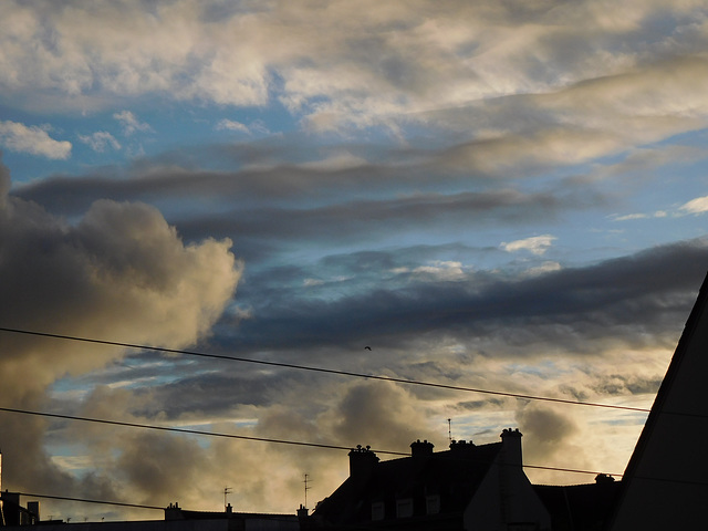 ce soir au coucher du soleil