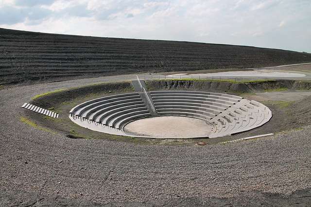 Das Amphitheater auf der Halde Haniel (Bottrop-Fuhlenbrock) / 14.08.2017