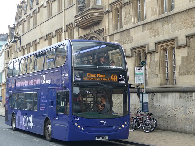 Oxford Bus Company 304 - 15 October 2017