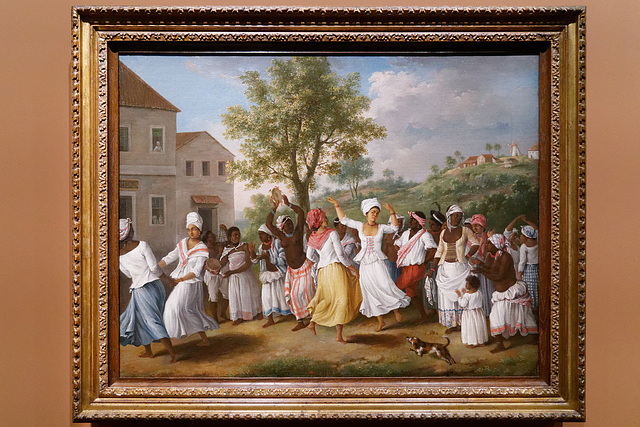 "Scène de danse dans les Caraïbes" (Agostino Brunias - 1796)
