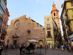 Valencia: plaza del Miracle del mocador