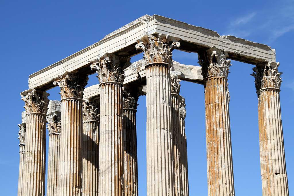 Athènes - Temple de Zeus olympien (Olympiéion)