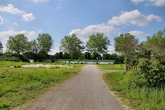 Weg am Kanalhafen Friedrich der Große (Herne) / 25.05.2019