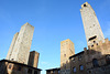 Italy, Towers of San Gimignano:  Salvucci Twin Towers, Torre Pesciolini, Torre Chigi, Torre Rognosa